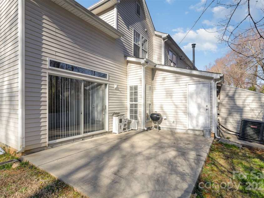 1751 Holliford Court, Charlotte, NC 28215.  MLS# CAR4227714, YatesRealty ID 9772. Outdoor space + Storage area