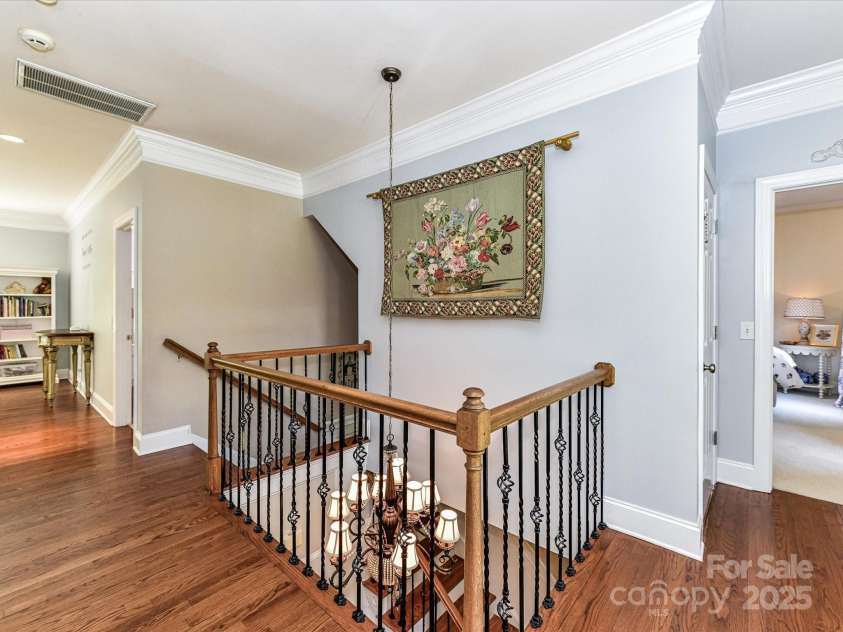 14629 Jockeys Ridge Drive, Charlotte, NC 28277.  MLS# CAR4218367, YatesRealty ID 9774. 2nd floor landing