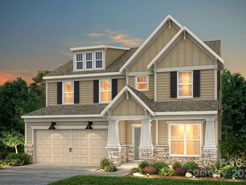 1552 Gossage Lane, Concord, NC 28027.  MLS# CAR4309312, YatesRealty ID 9779. Continental Elevation 12