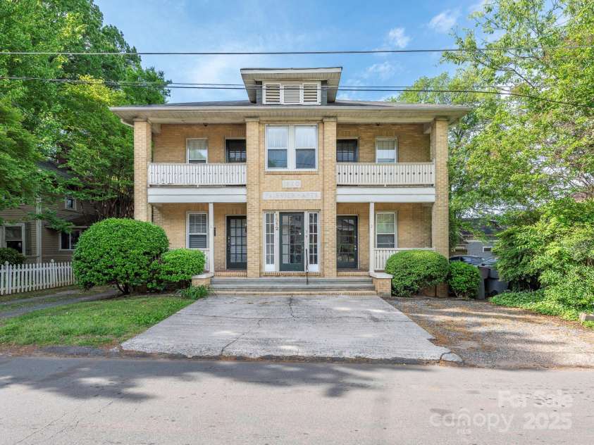 1512 Sunnyside Avenue, Charlotte, NC 28204.  MLS# CAR4249506, YatesRealty ID 9791. Exterior