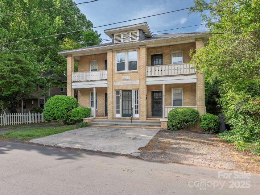 1512 Sunnyside Avenue, Charlotte, NC 28204.  MLS# CAR4249506, YatesRealty ID 9791. Exterior