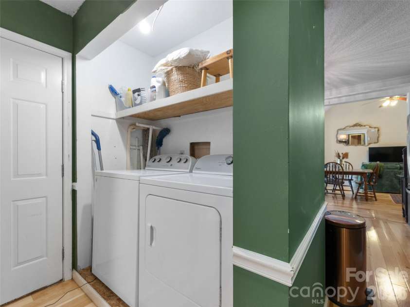 58 Pittman Road, Fletcher, NC 28732.  MLS# CAR4366277, YatesRealty ID 9798. Laundry on main