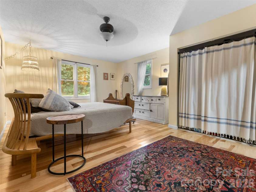 58 Pittman Road, Fletcher, NC 28732.  MLS# CAR4366277, YatesRealty ID 9798. Primary bedroom