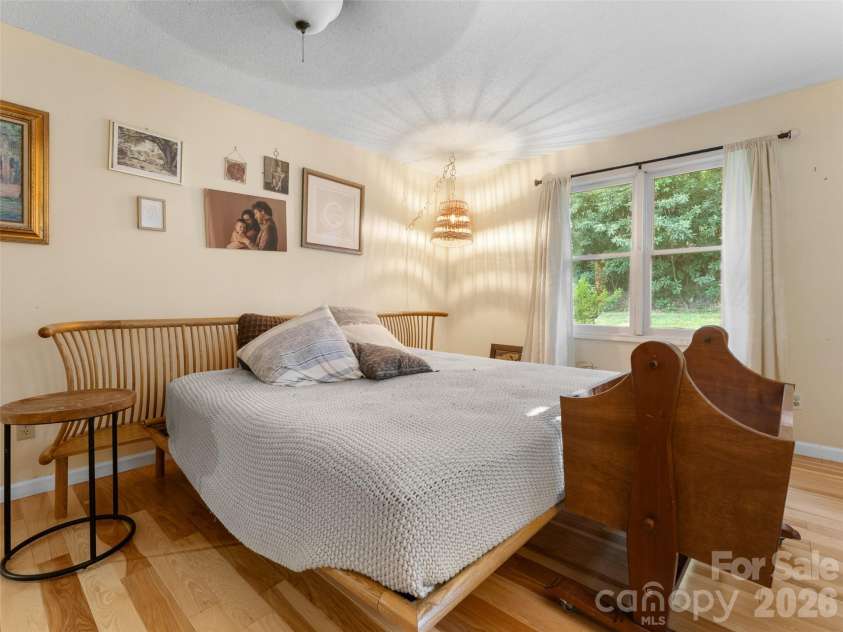 58 Pittman Road, Fletcher, NC 28732.  MLS# CAR4366277, YatesRealty ID 9798. Primary bedroom