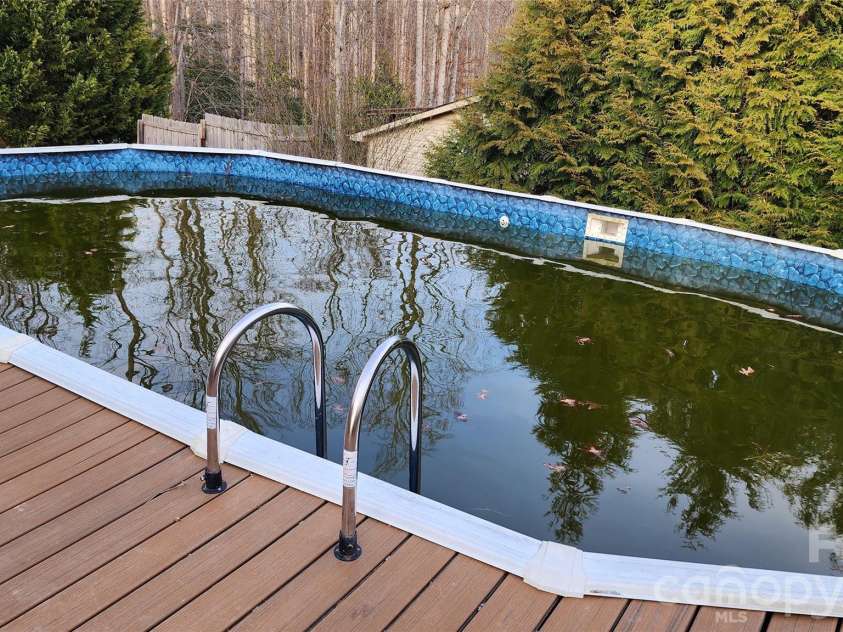 200 Park Place, Morganton, NC 28655.  MLS# CAR4367466, YatesRealty ID 9800. Pool before it was covered