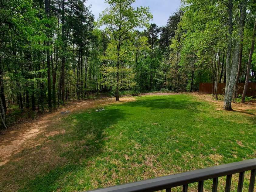 3564 Still Knoll Lane, Sherrills Ford, NC 28673.  MLS# CAR4367548, YatesRealty ID 9806. Back Yard