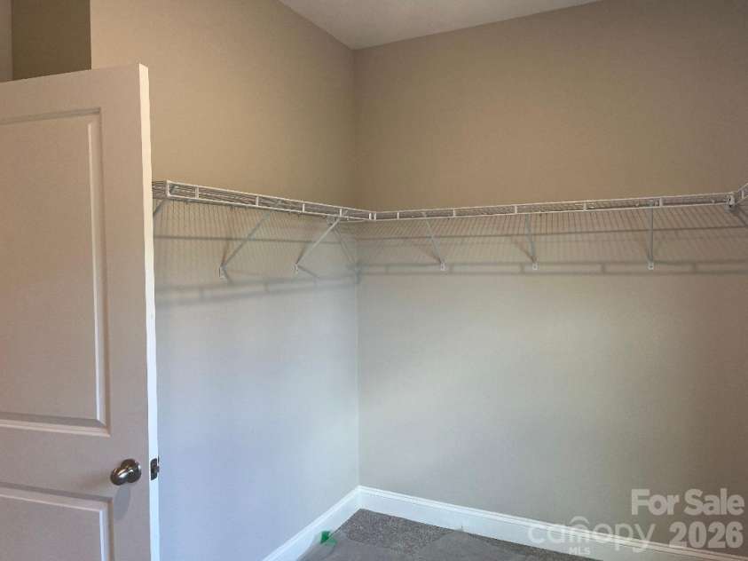 262 Corrie Ann Drive, Concord, NC 28027.  MLS# CAR4402498, YatesRealty ID 9812. Primary Oversized Closet