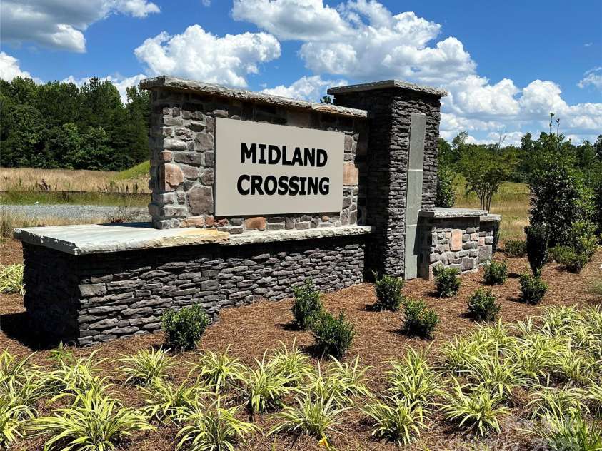 12131 Plummer Court, Midland, NC 28107.  MLS# CAR4216972, YatesRealty ID 9814. Community Entrance