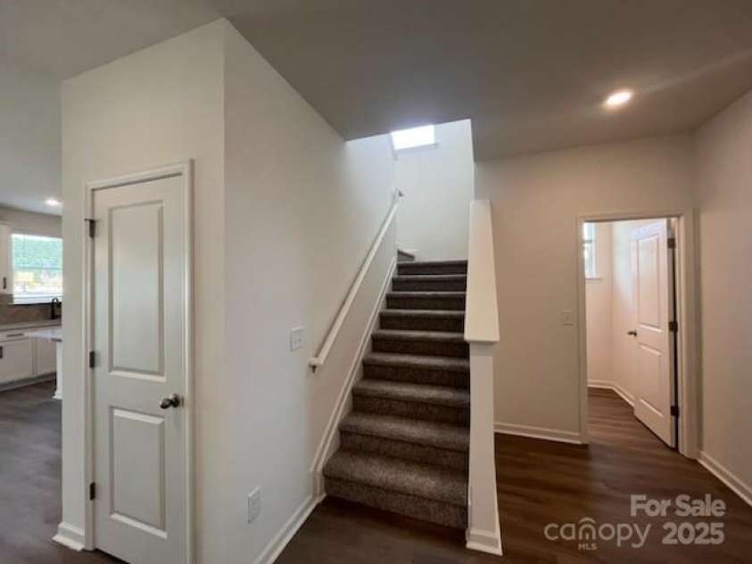 12131 Plummer Court, Midland, NC 28107.  MLS# CAR4216972, YatesRealty ID 9814. Stairway