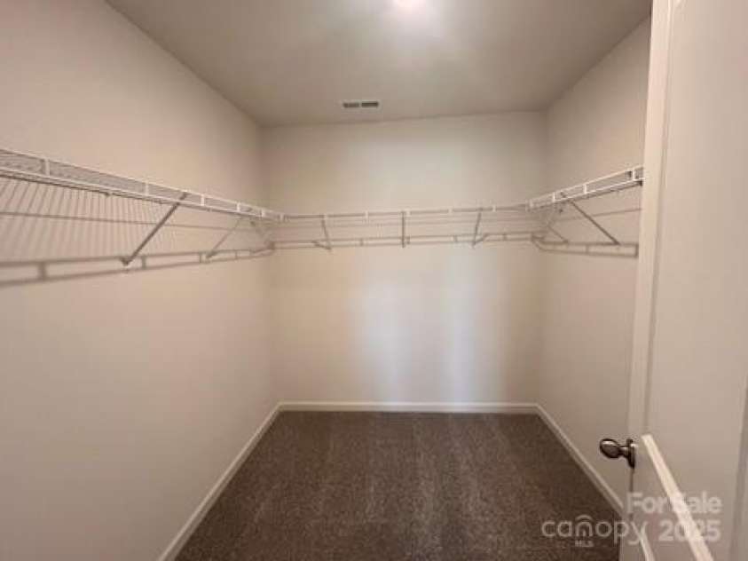 12131 Plummer Court, Midland, NC 28107.  MLS# CAR4216972, YatesRealty ID 9814. Walk in Closet