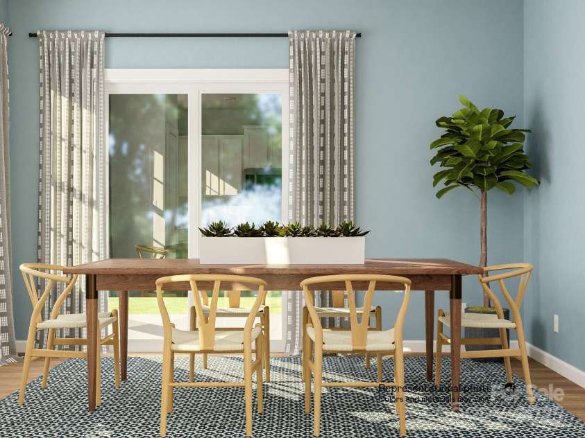 8426 Norman Forest Road, Lancaster, SC 29720.  MLS# CAR4226609, YatesRealty ID 9824. Breakfast Room Rendering