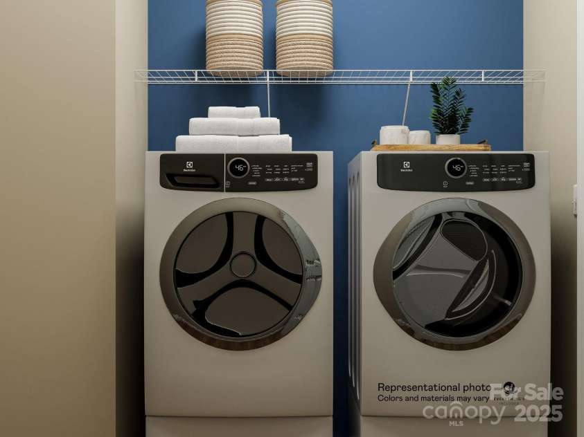 8426 Norman Forest Road, Lancaster, SC 29720.  MLS# CAR4226609, YatesRealty ID 9824. Laundry Rendering