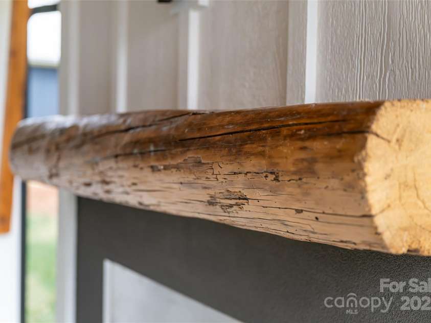 251 Bee Tree Road, Swannanoa, NC 28778.  MLS# CAR4238018, YatesRealty ID 9826. Fireplace detail