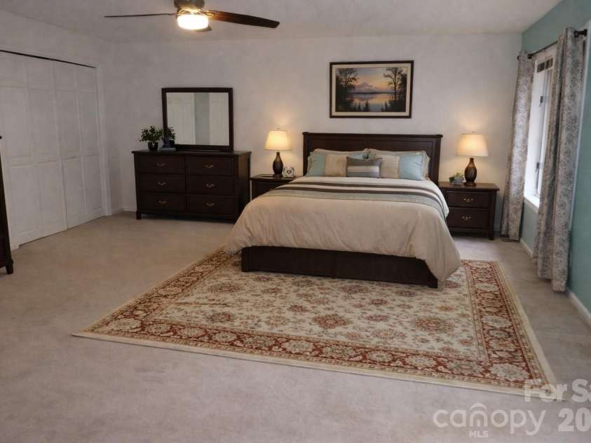 682 Cecil Street, Thomasville, NC 27360.  MLS# CAR4411361, YatesRealty ID 9827. Primary Bedroom, virtually staged