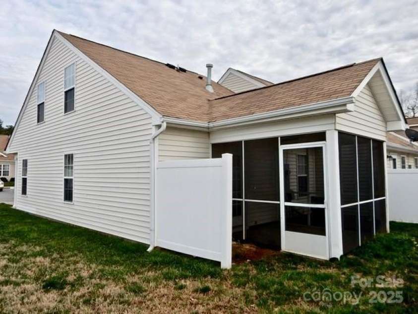 1156 Fowler Brook Court, Indian Land, SC 29707.  MLS# CAR4249120, YatesRealty ID 9834. Rear Porch