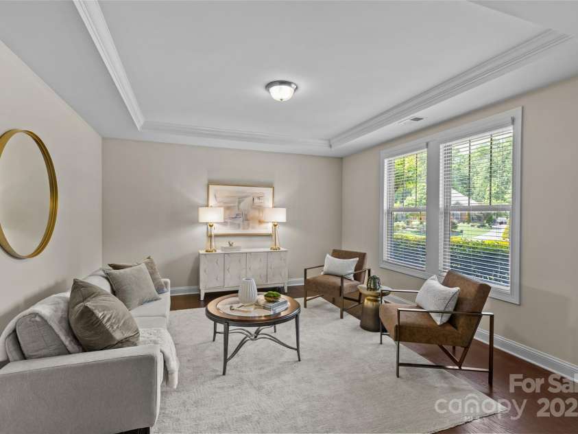 907 Lingfield Lane, Waxhaw, NC 28173.  MLS# CAR4253267, YatesRealty ID 9837. Living room or office