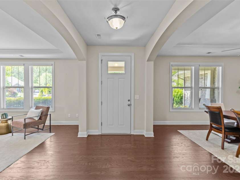 907 Lingfield Lane, Waxhaw, NC 28173.  MLS# CAR4253267, YatesRealty ID 9837. Office or living room across from dining room