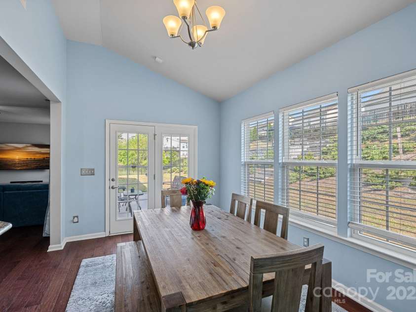 7332 Newsome Court, Concord, NC 28025.  MLS# CAR4253891, YatesRealty ID 9841. Dining Area