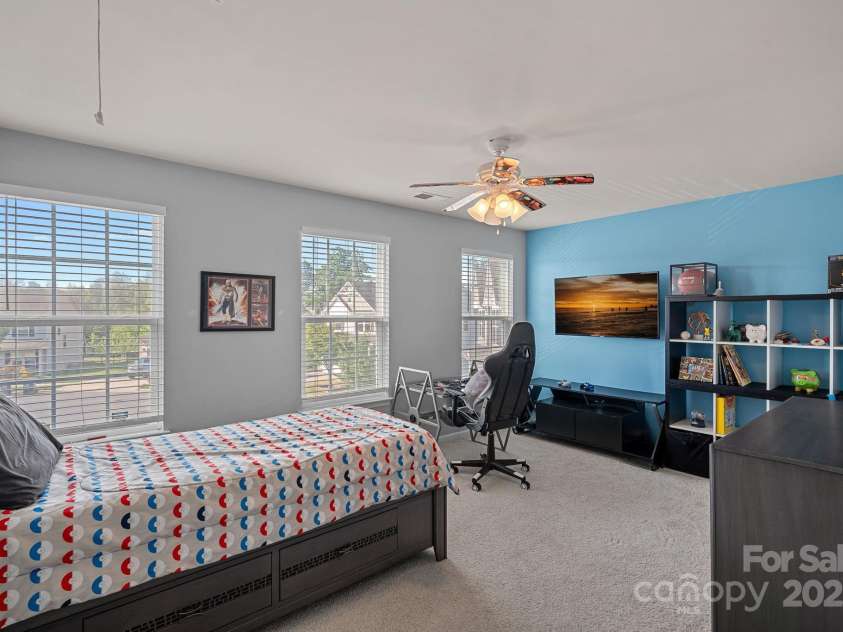 7332 Newsome Court, Concord, NC 28025.  MLS# CAR4253891, YatesRealty ID 9841. Secondary Bedroom #1