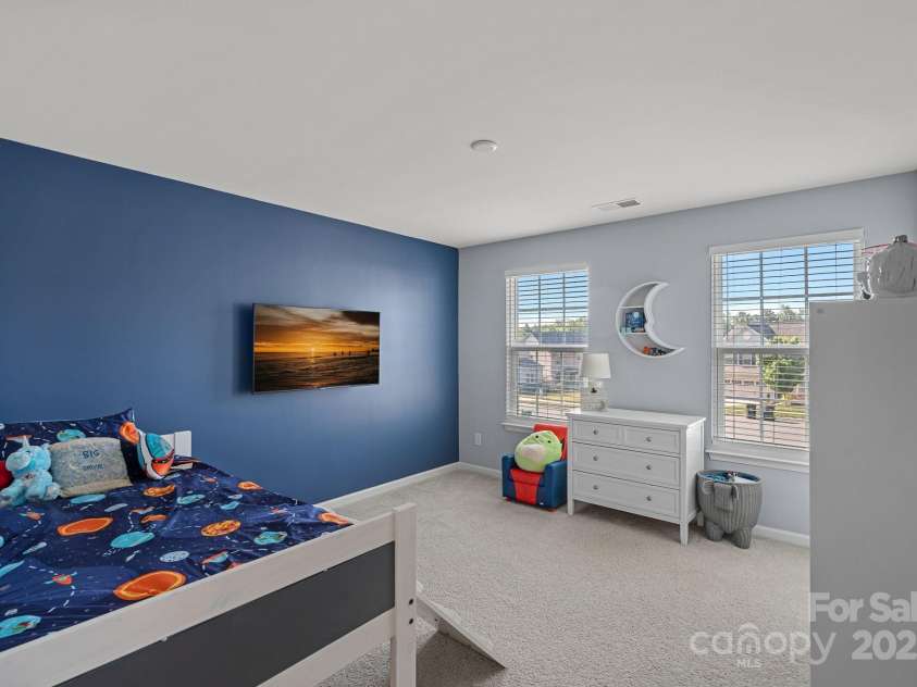 7332 Newsome Court, Concord, NC 28025.  MLS# CAR4253891, YatesRealty ID 9841. Secondary Bedroom #2