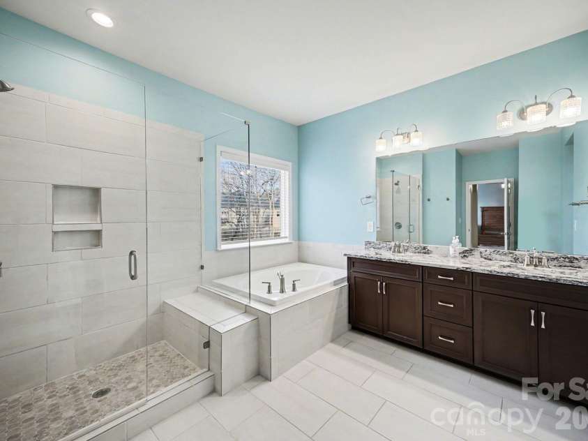 7200 Irongate Drive, Lancaster, SC 29720.  MLS# CAR4341310, YatesRealty ID 9842. Primary Bath - Soaking tub and Shower!