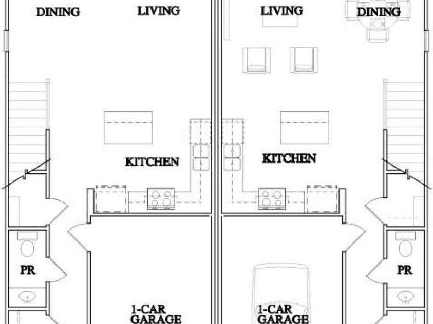 9713 Misenheimer Road, Charlotte, NC 28215.  MLS# CAR4253489, YatesRealty ID 9845. Floor Plan - First Floor