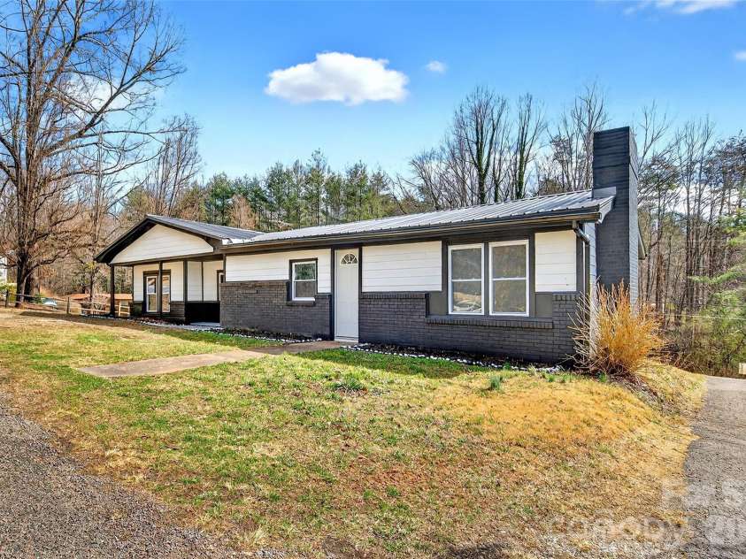 90 Ebenezer Road, Old Fort, NC 28762.  MLS# CAR4351038, YatesRealty ID 9846. Front right view 