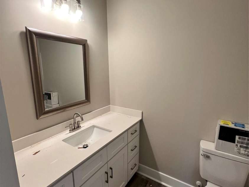 42629 Greenview Drive, Albemarle, NC 28001.  MLS# CAR4362903, YatesRealty ID 9853. Hall Bathroom