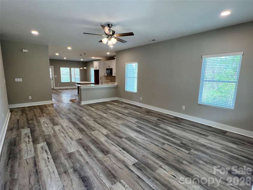 42629 Greenview Drive, Albemarle, NC 28001.  MLS# CAR4362903, YatesRealty ID 9853. Living Room - Front Left