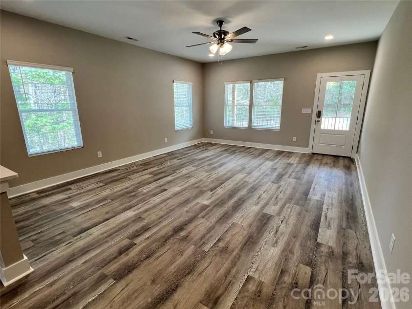 42629 Greenview Drive, Albemarle, NC 28001.  MLS# CAR4362903, YatesRealty ID 9853. Living Room - Rear Left