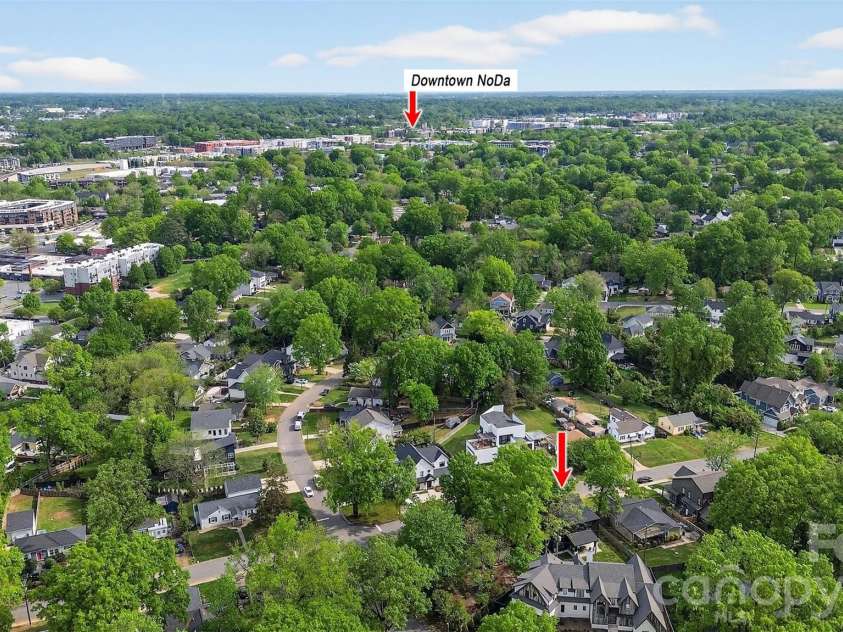 910 Everett Place, Charlotte, NC 28205.  MLS# CAR4365296, YatesRealty ID 9856. 