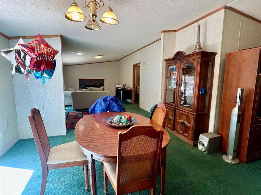 343 Daytona Lane, Saluda, NC 28773.  MLS# CAR4253857, YatesRealty ID 9858. Dining Area