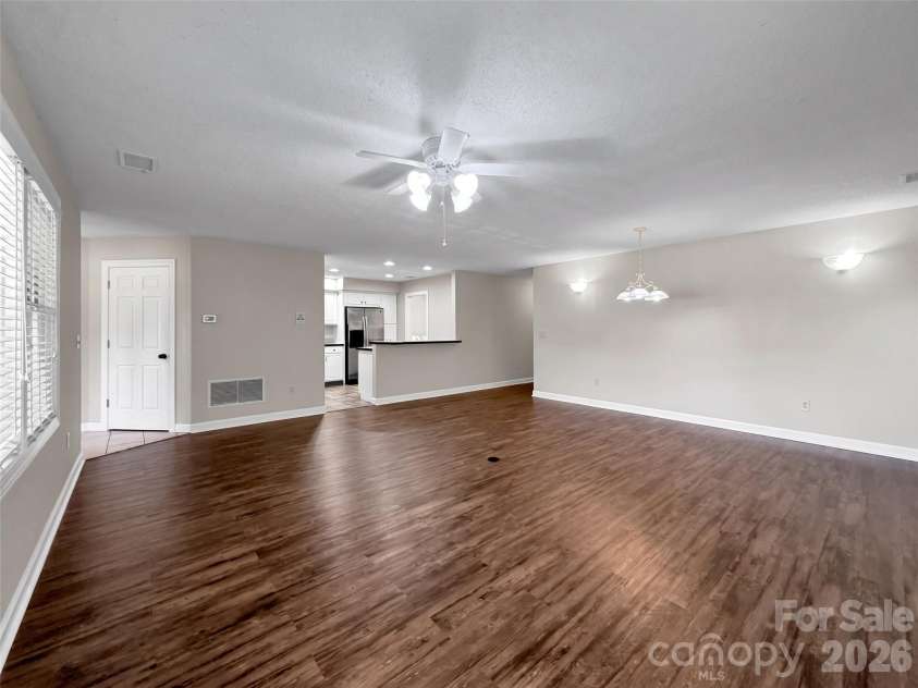 1465 Lakeshore Drive, Lake Junaluska, NC 28745.  MLS# CAR4294485, YatesRealty ID 9863. Great Room to Kitchen