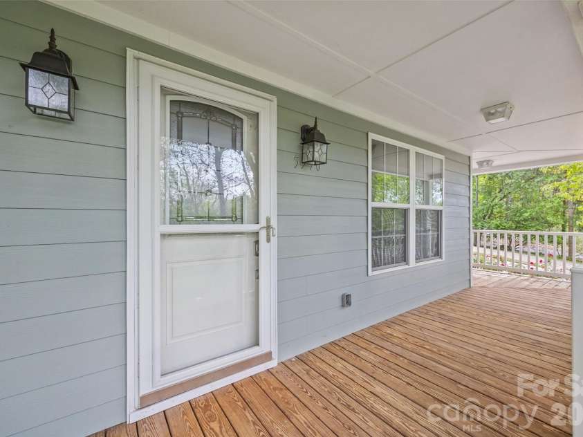 5590 Liberty Hill Road, York, SC 29745.  MLS# CAR4354033, YatesRealty ID 9864. Beautiful Storm door with roll down option for screen.