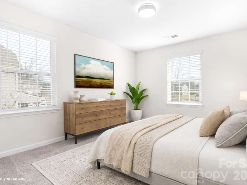 1316 Mona Vale Drive, Huntersville, NC 28078.  MLS# CAR4342109, YatesRealty ID 9876. Bedroom 2 virtually staged