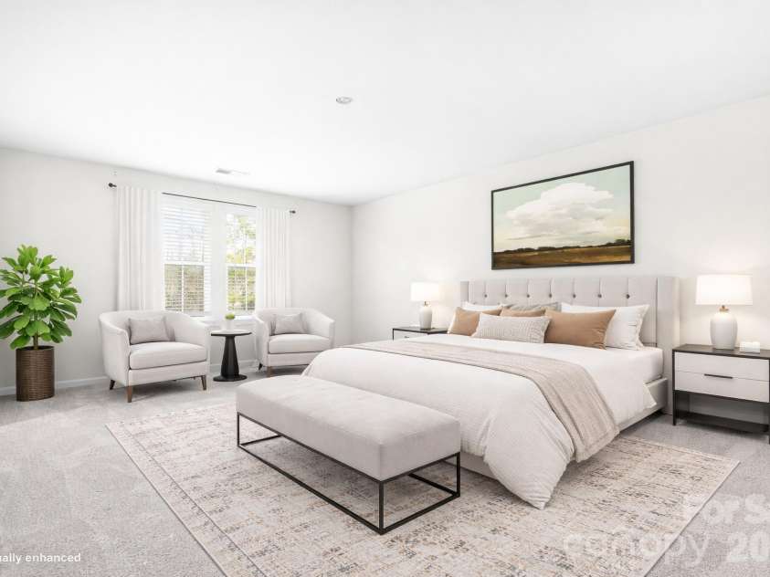 1316 Mona Vale Drive, Huntersville, NC 28078.  MLS# CAR4342109, YatesRealty ID 9876. Primary bedroom upper level