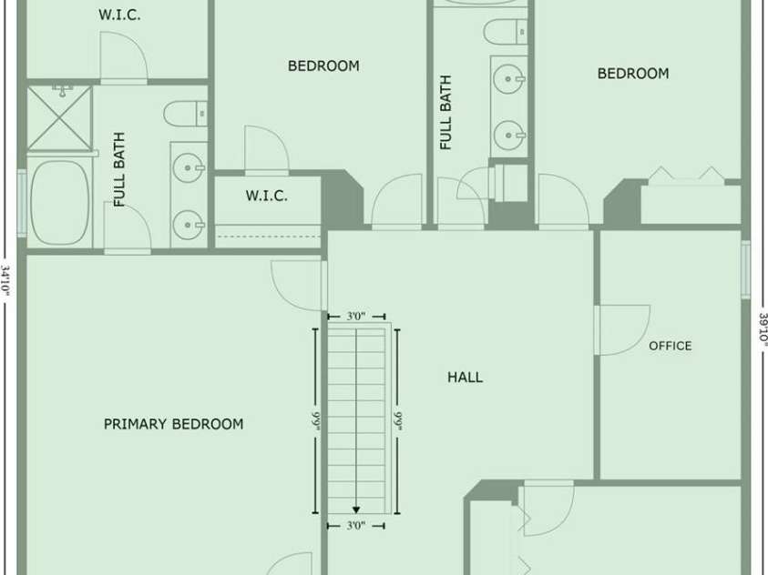 6153 Kilchurn Drive, Fort Mill, SC 29707.  MLS# CAR4247509, YatesRealty ID 9880. Second floor