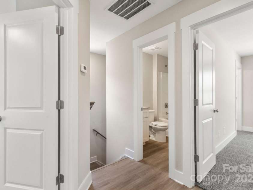 236 Elizabeth Avenue, Forest City, NC 28043.  MLS# CAR4252313, YatesRealty ID 9883. Upstairs hall & bath