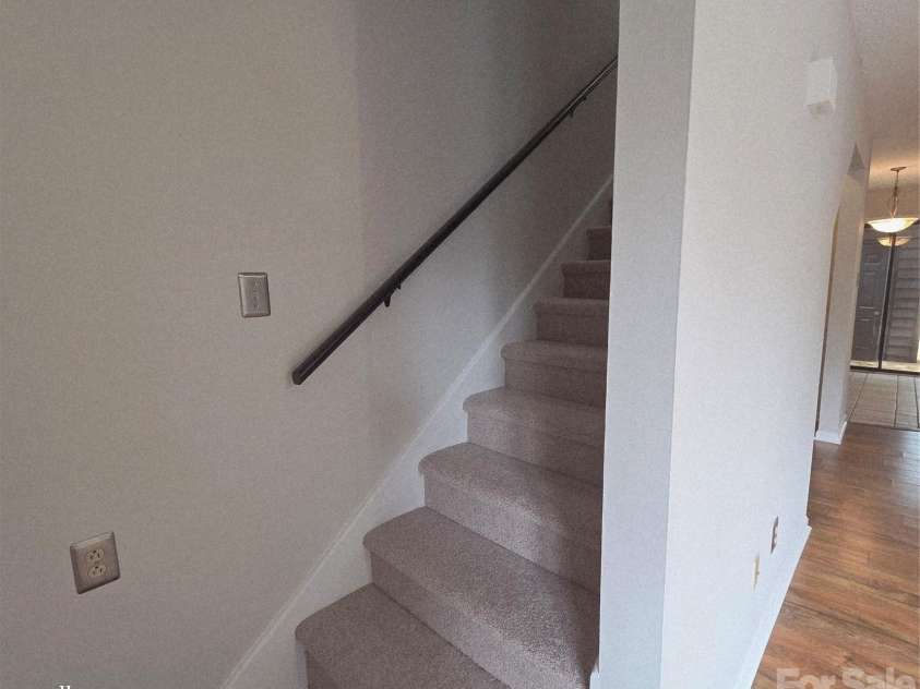 326 Patton Drive, Shelby, NC 28150.  MLS# CAR4365918, YatesRealty ID 9889. Stairs