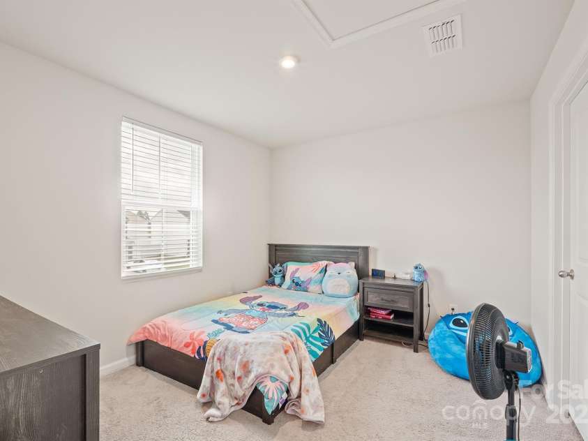707 Pointe Andrews Drive, Concord, NC 28025.  MLS# CAR4280362, YatesRealty ID 9895. Bedroom 2