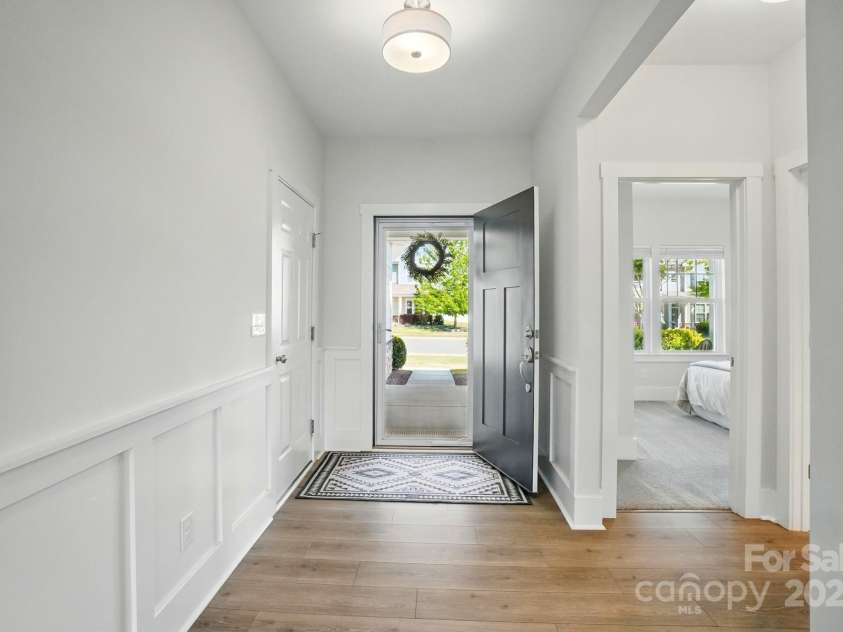 1116 Brooksland Place, Waxhaw, NC 28173.  MLS# CAR4249949, YatesRealty ID 9900. Extended foyer welcomes guests. Notice the trim details.