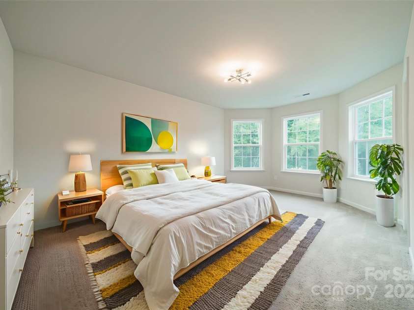 6034 Jepson Court, Charlotte, NC 28214.  MLS# CAR4292167, YatesRealty ID 9915. Bedroom 3 *Virtually Staged*
