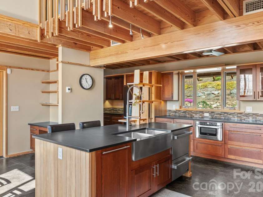 588 Long Branch Road, Swannanoa, NC 28778.  MLS# CAR4364788, YatesRealty ID 9917. Cooking in this kitchen is a dream!