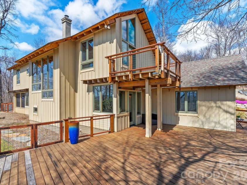 588 Long Branch Road, Swannanoa, NC 28778.  MLS# CAR4364788, YatesRealty ID 9917. Multiple decks