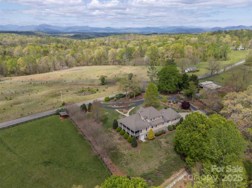 460 Dave Sims Road, Rutherfordton, NC 28139.  MLS# CAR4245147, YatesRealty ID 9921. Ariel View