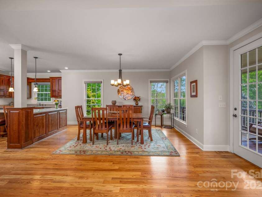 460 Dave Sims Road, Rutherfordton, NC 28139.  MLS# CAR4245147, YatesRealty ID 9921. Dining Area