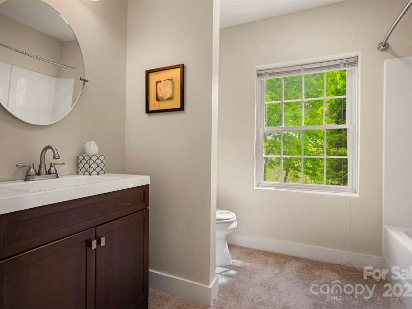460 Dave Sims Road, Rutherfordton, NC 28139.  MLS# CAR4245147, YatesRealty ID 9921. Downstairs Bathroom