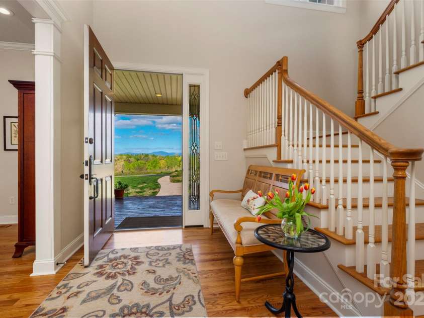 460 Dave Sims Road, Rutherfordton, NC 28139.  MLS# CAR4245147, YatesRealty ID 9921. Front Entrance