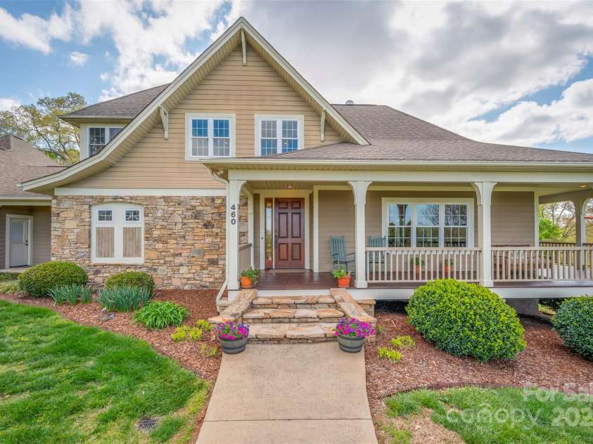 460 Dave Sims Road, Rutherfordton, NC 28139.  MLS# CAR4245147, YatesRealty ID 9921. Front of Home