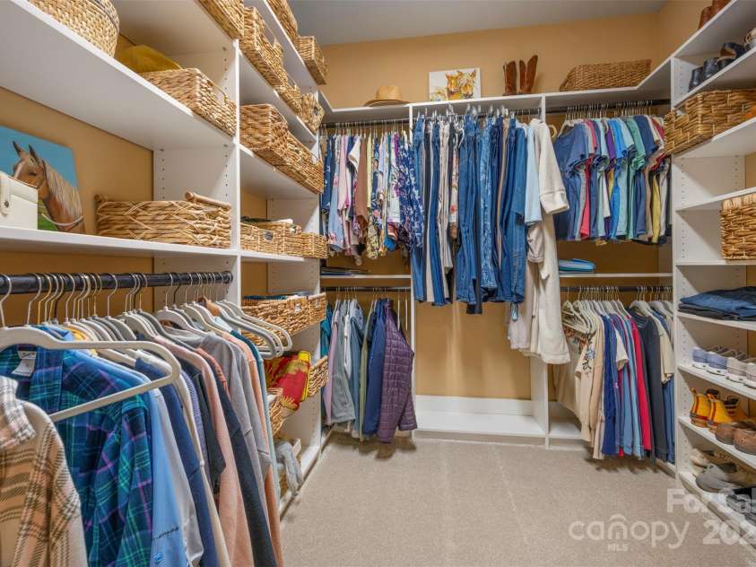 460 Dave Sims Road, Rutherfordton, NC 28139.  MLS# CAR4245147, YatesRealty ID 9921. Primary Closet